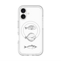 スリムプロテクションプレミアムケース with MagSafe［ Coexist No.1 - White ］