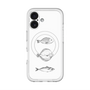 スリムプロテクションプレミアムケース with MagSafe［ Coexist No.1 - White ］