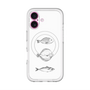 スリムプロテクションプレミアムケース with MagSafe［ Coexist No.1 - White ］