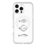 スリムプロテクションプレミアムケース with MagSafe［ Coexist No.1 - White ］