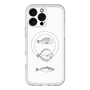 スリムプロテクションプレミアムケース with MagSafe［ Coexist No.1 - White ］