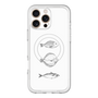 スリムプロテクションプレミアムケース with MagSafe［ Coexist No.1 - White ］
