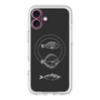 スリムプロテクションプレミアムケース with MagSafe［ Coexist No.1 - Black ］