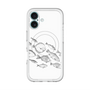 スリムプロテクションプレミアムケース with MagSafe［ Coexist No.2 - White ］