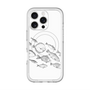スリムプロテクションプレミアムケース with MagSafe［ Coexist No.2 - White ］