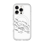 スリムプロテクションプレミアムケース with MagSafe［ Coexist No.2 - White ］