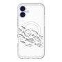 スリムプロテクションプレミアムケース with MagSafe［ Coexist No.2 - White ］