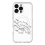 スリムプロテクションプレミアムケース with MagSafe［ Coexist No.2 - White ］