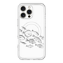 スリムプロテクションプレミアムケース with MagSafe［ Coexist No.2 - White ］