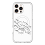 スリムプロテクションプレミアムケース with MagSafe［ Coexist No.2 - White ］