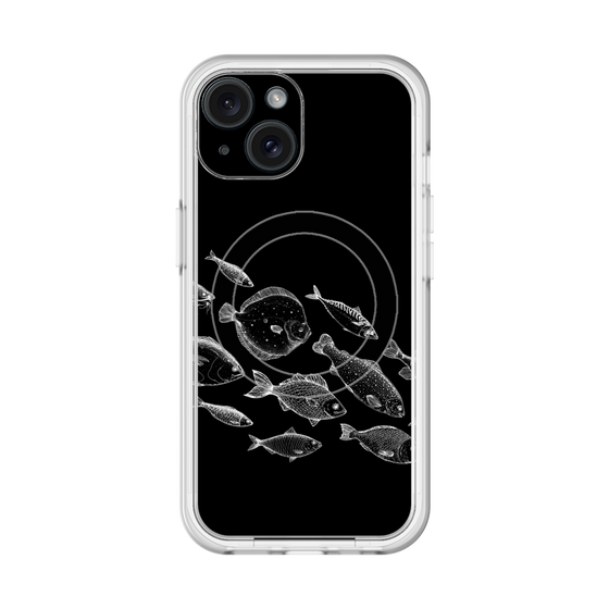 スリムプロテクションプレミアムケース with MagSafe［ Coexist No.2 - Black ］