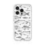 スリムプロテクションプレミアムケース with MagSafe［ Coexist No.3 - White ］