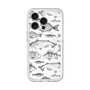 スリムプロテクションプレミアムケース with MagSafe［ Coexist No.3 - White ］
