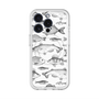 スリムプロテクションプレミアムケース with MagSafe［ Coexist No.3 - White ］