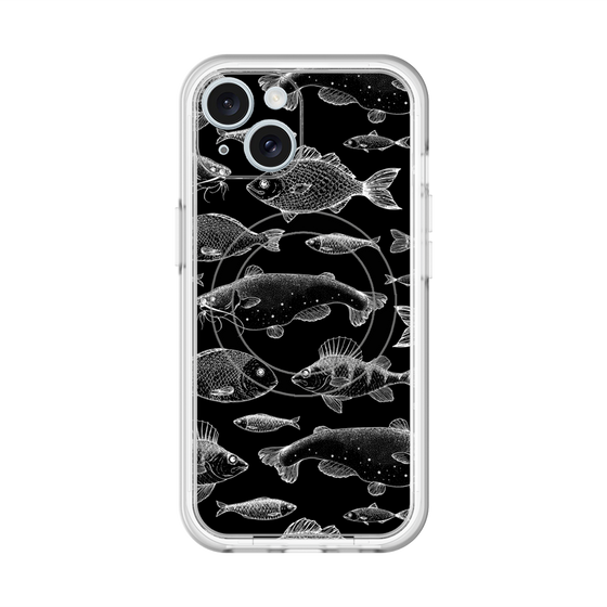 スリムプロテクションプレミアムケース with MagSafe［ Coexist No.3 - Black ］