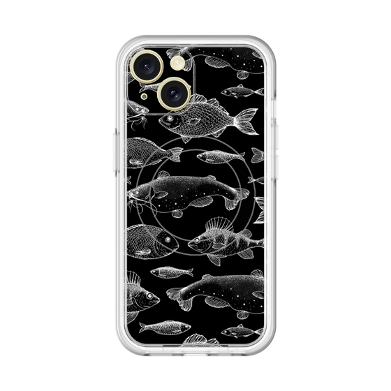 スリムプロテクションプレミアムケース with MagSafe［ Coexist No.3 - Black ］