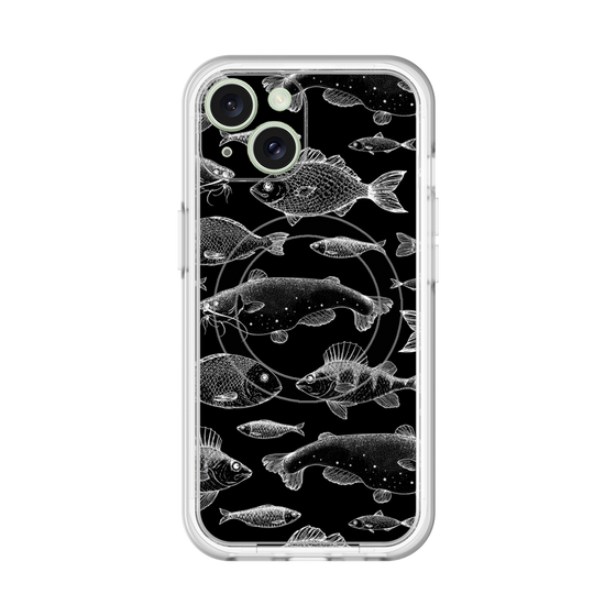 スリムプロテクションプレミアムケース with MagSafe［ Coexist No.3 - Black ］