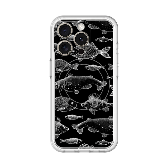 スリムプロテクションプレミアムケース with MagSafe［ Coexist No.3 - Black ］