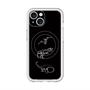 スリムプロテクションプレミアムケース with MagSafe［ Dinosaurs No.1 - Black ］
