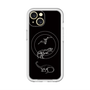スリムプロテクションプレミアムケース with MagSafe［ Dinosaurs No.1 - Black ］