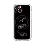 スリムプロテクションプレミアムケース with MagSafe［ Dinosaurs No.1 - Black ］