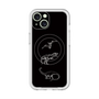 スリムプロテクションプレミアムケース with MagSafe［ Dinosaurs No.1 - Black ］