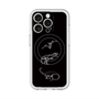 スリムプロテクションプレミアムケース with MagSafe［ Dinosaurs No.1 - Black ］