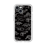 スリムプロテクションプレミアムケース with MagSafe［ Dinosaurs No.2 - Black ］