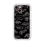 スリムプロテクションプレミアムケース with MagSafe［ Dinosaurs No.2 - Black ］