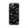 スリムプロテクションプレミアムケース with MagSafe［ Dinosaurs No.2 - Black ］