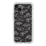 スリムプロテクションプレミアムケース with MagSafe［ Dinosaurs No.2 - Black ］