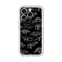 スリムプロテクションプレミアムケース with MagSafe［ Dinosaurs No.2 - Black ］