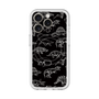 スリムプロテクションプレミアムケース with MagSafe［ Dinosaurs No.2 - Black ］