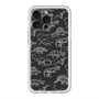 スリムプロテクションプレミアムケース with MagSafe［ Dinosaurs No.2 - Black ］