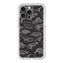 スリムプロテクションプレミアムケース with MagSafe［ Dinosaurs No.2 - Black ］