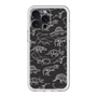 スリムプロテクションプレミアムケース with MagSafe［ Dinosaurs No.2 - Black ］