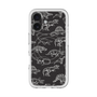 スリムプロテクションプレミアムケース with MagSafe［ Dinosaurs No.2 - Black ］