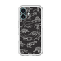 スリムプロテクションプレミアムケース with MagSafe［ Dinosaurs No.2 - Black ］