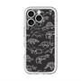 スリムプロテクションプレミアムケース with MagSafe［ Dinosaurs No.2 - Black ］