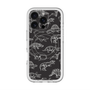 スリムプロテクションプレミアムケース with MagSafe［ Dinosaurs No.2 - Black ］