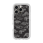 スリムプロテクションプレミアムケース with MagSafe［ Dinosaurs No.2 - Black ］