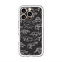 スリムプロテクションプレミアムケース with MagSafe［ Dinosaurs No.2 - Black ］