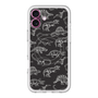 スリムプロテクションプレミアムケース with MagSafe［ Dinosaurs No.2 - Black ］