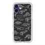 スリムプロテクションプレミアムケース with MagSafe［ Dinosaurs No.2 - Black ］
