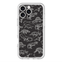 スリムプロテクションプレミアムケース with MagSafe［ Dinosaurs No.2 - Black ］