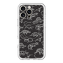 スリムプロテクションプレミアムケース with MagSafe［ Dinosaurs No.2 - Black ］