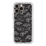 スリムプロテクションプレミアムケース with MagSafe［ Dinosaurs No.2 - Black ］