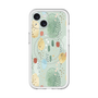 スリムプロテクションプレミアムケース with MagSafe［ 北欧水彩 - 03 ］