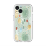 スリムプロテクションプレミアムケース with MagSafe［ 北欧水彩 - 03 ］