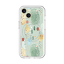 スリムプロテクションプレミアムケース with MagSafe［ 北欧水彩 - 03 ］